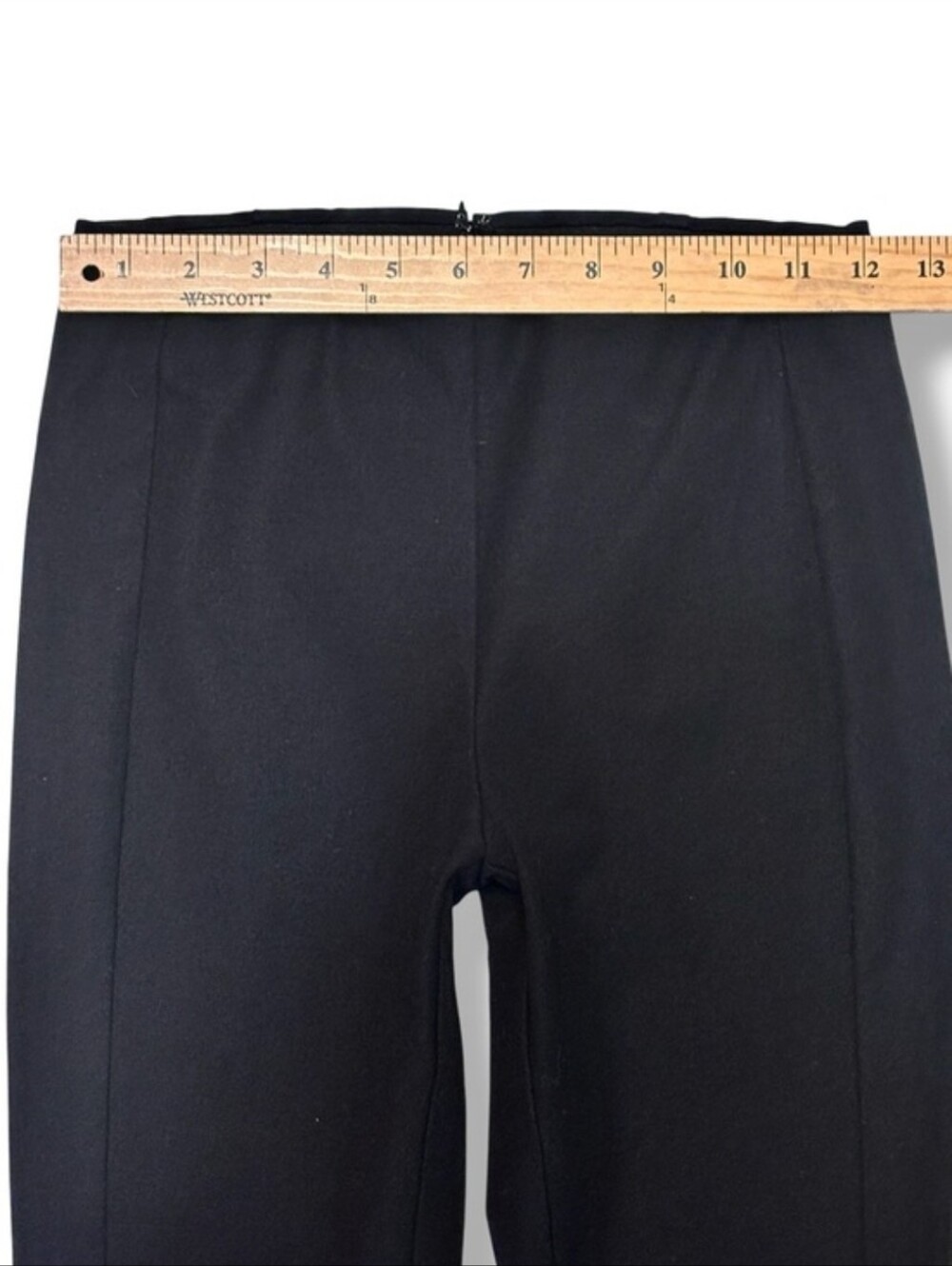 THEORY Black Navalane Jetty Slim Pants Trousers Size 00 - Picture 7 of 12